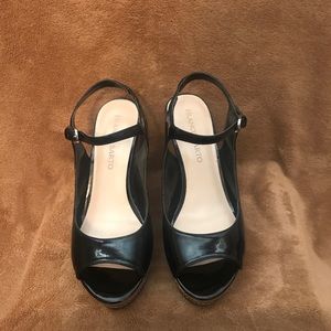 Franco Sarto wedge sandals sz8.5